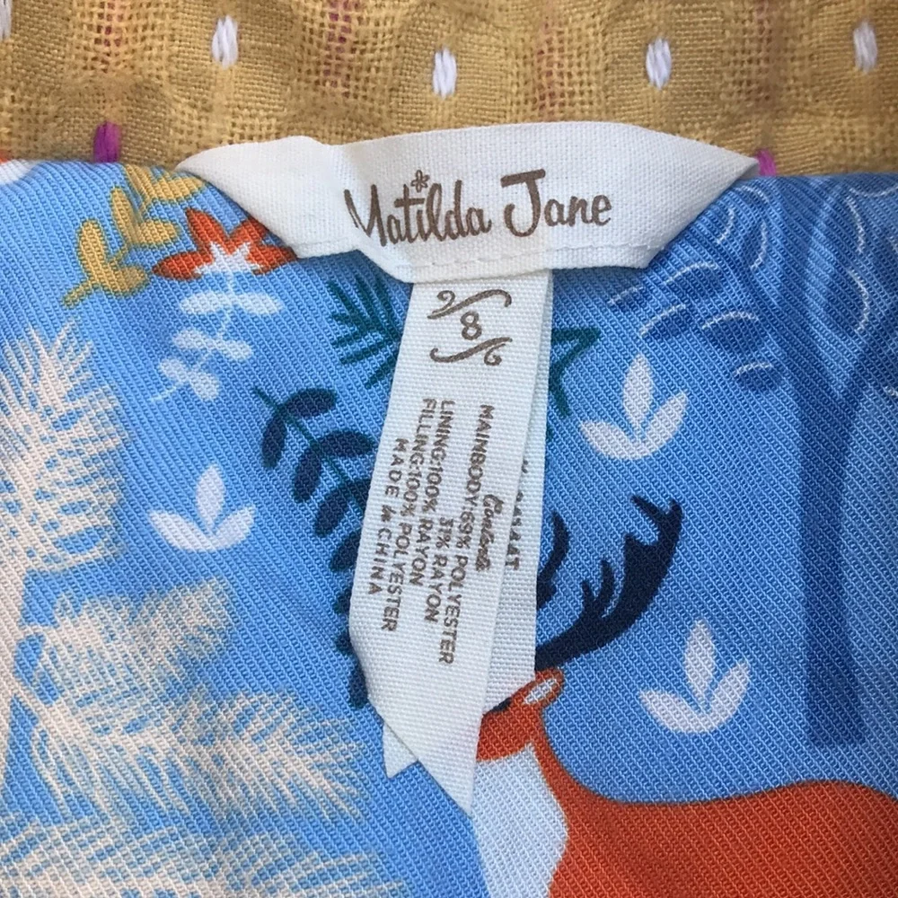 🐲💙 Matilda Jane Mustard Yellow Buttons Down Jacket